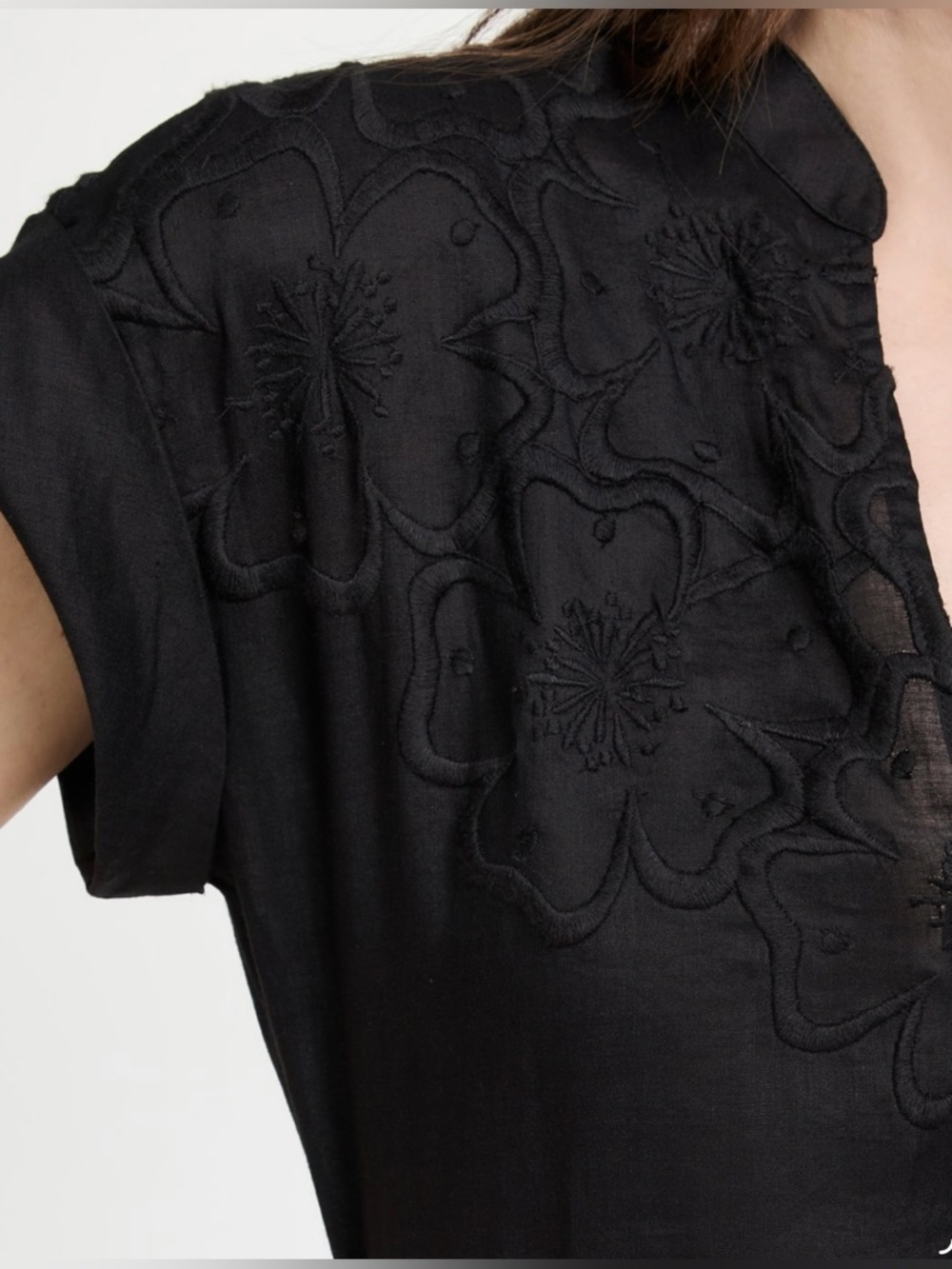 VERONICA BEARD Archie Floral Embroidered Dress, size 16 - Picture 5 of 10